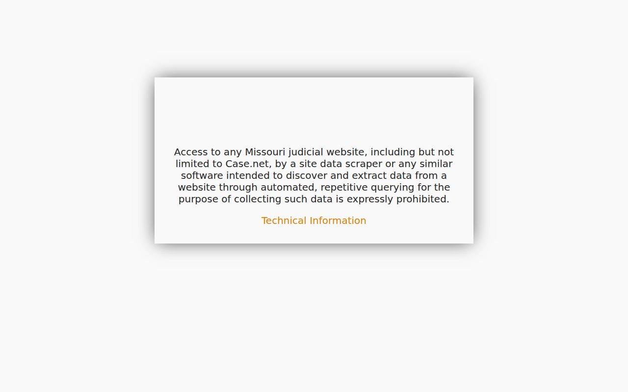 Jasper County case search Missouri Case.net public guide and search types